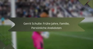 Gerrit Schulte: Frühe Jahre, Familie, Persönliche Anekdoten